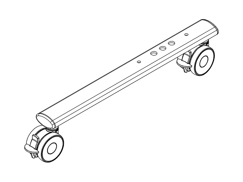VISION miza - dodatek koles za ponovno naročanje